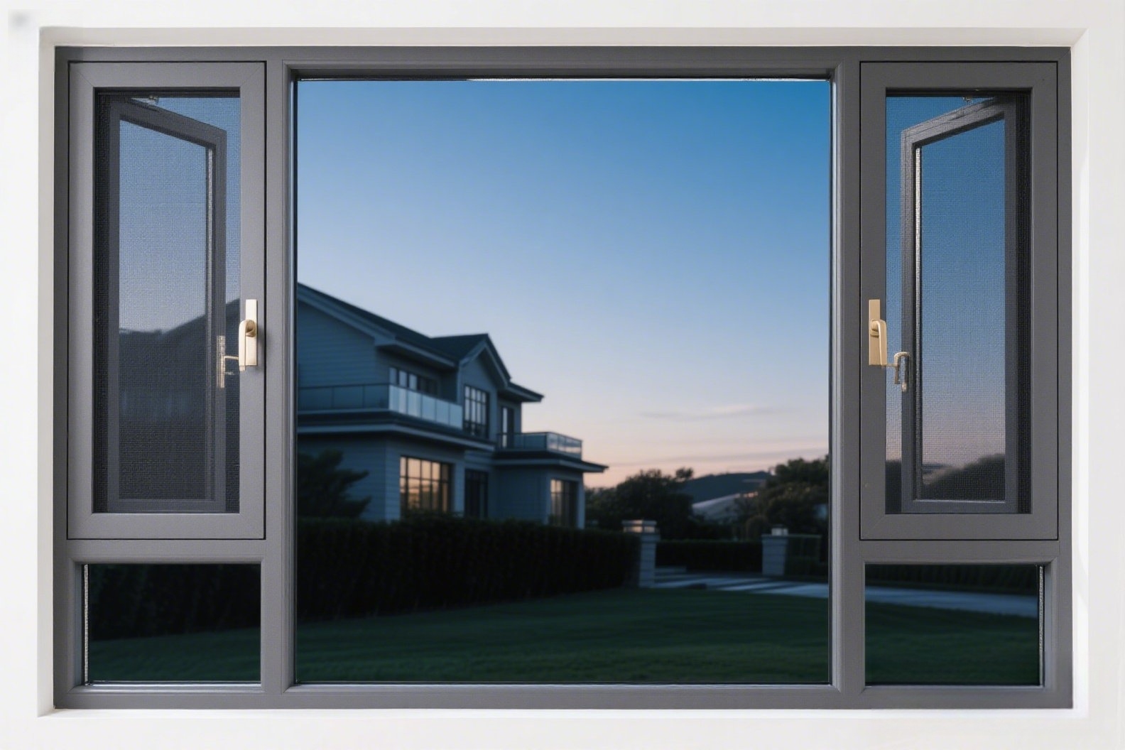 隔热断桥铝门窗保温原理:为什么能冬暖夏凉?